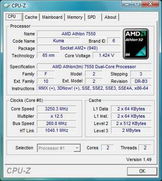 Обзор AMD Athlon X2 Dual-Core 7550